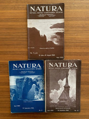 Revista Natura anul XXIX 1940 - 10 numere foto