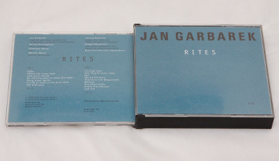 Jan Garbarek &amp;ndash; Rites - CD audio dublu original foto