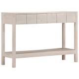 Cumpara ieftin Masa consola, 110x35x75 cm, lemn masiv de mango