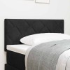 VidaXL Tăblie LED &icirc;n design blocuri de diamant, neagră, de 90 cm