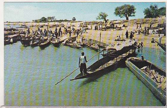 bnk cp Mali - Pe malul Nigerului - uzata