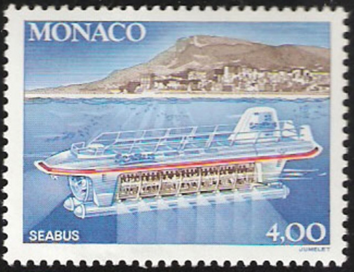 C5299 - Monaco 1992 - Transporturi neuzat,perfecta stare