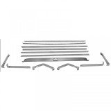 Element de finisaj pentru scaun rabatabil spate, potrivit pentru Ford Mustang 69-70 Fastback Performance AutoTuning