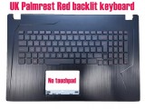 Carcasa superioara cu tastatura palmrest Laptop, Asus, ROG GL753V, GL753V, GL753VE, GL753VD, 90NB0DM3-R31UK1, 13N1-0XA0911, 13N1-0XP0511, GL753VD-2B,