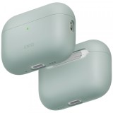 Husa UNIQ Lino pentru Apple AirPods Pro 3, Verde Menta