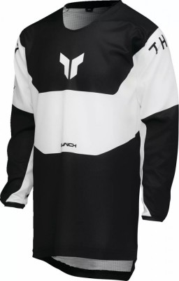 Tricou atv/cross copii Thor LaunchMode Storm, culoare negru/alb, marime YXL Cod Produs: MX_NEW 29122565PE foto