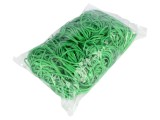 Inele elastice din cauciuc verzi 3mm x 1,5mm