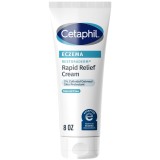 Cremă de corp Cetaphil Restoraderm Rapid Relief, pentru eczemă, cu 2% ovăz coloidal, fără parfum, 227 g