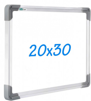 Tablita magnetica 20x30 cm, whiteboard, scriere marker, rama aluminiu foto