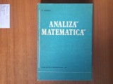 w0a ANALIZA MATEMATICA-O. STANASILA