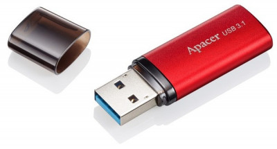 Memorie flash USB 3.2 64GB Apacer rosu AH25B foto