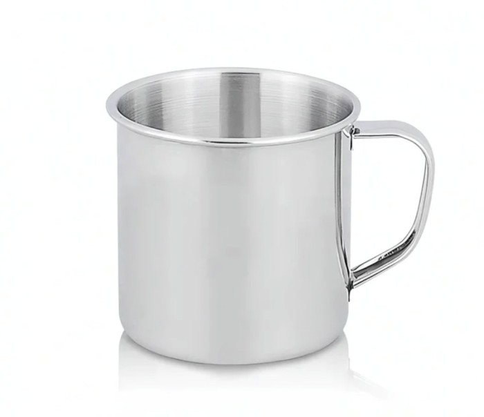 Cana inox AISI 304 cu toarta, 280 ml