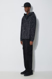 Adidas Originals geacă Light bărbați, culoarea negru, de tranziție, oversize, IM9878