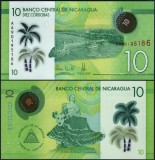 NICARAGUA █ bancnota █ 10 Cordobas █ 2022 █ P-209 █ POLYMER █ UNC necirculata