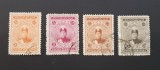 Lot 4 timbre clasice Persia (Iran) &ndash; Seria &bdquo;Postes Persanes&rdquo;, portret Ahmad Shah Qajar, cca. 1909&ndash;1925