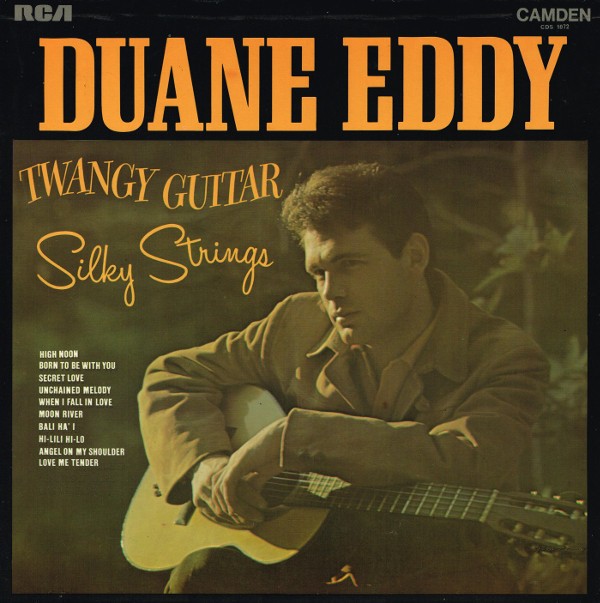 Vinil Duane Eddy &lrm;&ndash; Twangy Guitar Silky Strings (VG+)