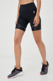 P.E Nation pantaloni scurți de antrenament Reformer femei, culoarea negru, modelator, high waist