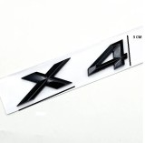 Emblema BMW X 4 negru