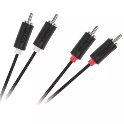 Cablu 2x RCA 1m Cabletech KPO3954-1 foto
