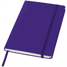 Agenda A5 cu pagini dictando, coperta tare cu elastic, Everestus, CC11, carton, violet, lupa de citit inclusa foto