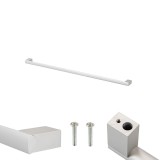 Leziter M&acirc;ner Porta Aluminiu Argintiu 544 mm Cu Șuruburi