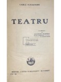 Vasile Alecsandri - Teatru, vol. I (Editia: 1927)
