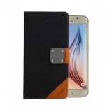 Husa Flip Astrum FC MATTE BOOK Samsung G920 Galaxy S6 Negru