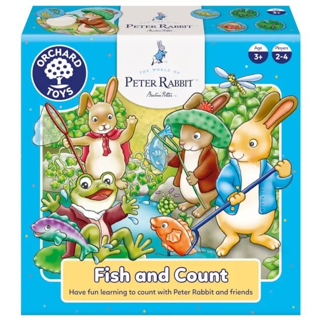Joc Educativ Pescuieste si Numara Peter Rabbit