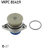 SKF VKPC 81419 Pompă de apă, răcire motor