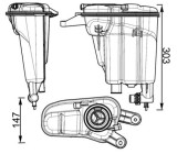 MAHLE CRT 95 000S Vas de expansiune, racire