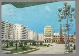 CPIB 23826 CARTE POSTALA - FOCSANI - PIATA UNIRII, CIRCULATA, 1977, STAMPILE, TIMBRU, Fotografie