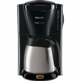 Cumpara ieftin Cafetiera Philips Gaia HD7544/20, 1000 W, 1.2 l, Vas termorezistent, Sistem anti-picurare, Negru