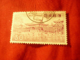 Serie 1 val. Japonia 1959 - Palatul Culturii val. 30y , stamp., Stampilat
