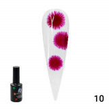 Oja Semipermanenta Flowers Ball 10 ml, 10