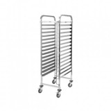 Carucior cu 15 polite tavi 470X620X170mm/40kg