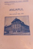 ANUARUL PE ANUL SCOLAR 1928-1929 SCOALA SUPERIORA DE COMERT TIMISOARA