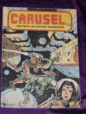revista Carusel nr 2 1990 benzi desenate romanesti romana sandu florea foto