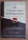 A. N. Whitehead - An introduction to mathematics