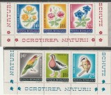 ROMANIA 1973 LP 818 OCROTIREA NATURII SERIE MNH NESTAMPILATA