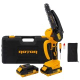 Fierastrau cu lant si acumulator ROTOR RMC21-6, 12m/s, 21V / 2Ah Innovative ReliableTools
