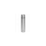 Termos argintiu, inox, capacitate 1l, cu husa, Kinghoff
