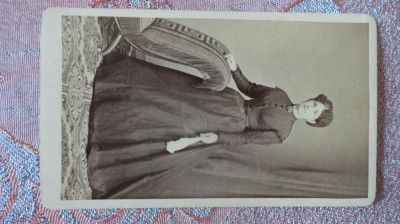 DUSCHEK ,CDV ,ELENA CUZA ,RARITATE ,ORIGINAL ! foto