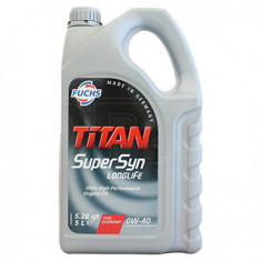 Ulei motor FUCHS TITAN SUPERSYN LONGLIFE 5W40, 4 Litri foto