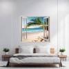 Folie imprimata color pentru decor perete locuinta, dimensiune 125 x 110cm, model: VIEW TO HAVEN 40, AVEX