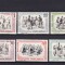 ROMANIA 1966 LP 626 DANSURI POPULARE SERIE MNH