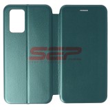 Husa Flip Round OPPO A74 4G Sea Green - Protectie Premium