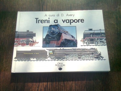 TRENI A VAPORE - D. AVERY (ALBUM, TEXT IN LIMBA ITALIANA) foto