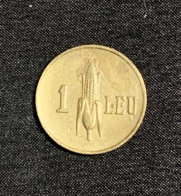 Moneda 1 leu 1941 foto