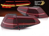 SET DE STOPURI LED POTRIVIT PENTRU VOLKSWAGEN GOLF VII 2013-2019 HATCHBACK, CU BAZA ROSIE, STANGA SI DREAPTA Performance AutoTuning