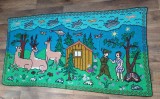 ** Peretar vechi carpeta taraneasca populara cusatura Maramures anii 60-70
